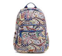 Vera Bradley Mochila Campus de algodón para mujer, Harbor Paisley, Talla única