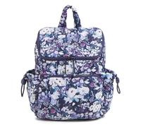 Vera Bradley Mochila de peso pluma para mujer, Artist's Garden Purple, Talla única