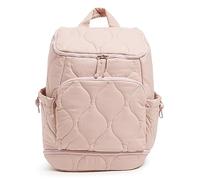 Vera Bradley Mochila de viaje para mujer, peso pluma, Rosa Cuarzo, Talla única