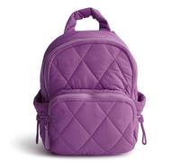 Vera Bradley Mochila pequeña Banbury para mujer, peso pluma, Orquídea (Iris Orchid), Talla única