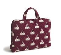 Vera Bradley Organizador de viaje de algodón prémium para mujer, Mosaico de lona, Talla única