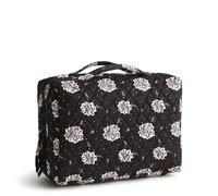 Vera Bradley Organizador de Viaje Plano de algodón para Mujer, Ramos de Plumas, Ramos de Plumas, Talla única, Organizador de Viaje Plano de algodón para Mujer