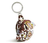 Vera Bradley Original Backpack Bag Charm, Cotton Gabardine Llavero, Marrakech Vines Cream, Talla única para Mujer