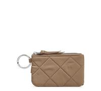 Vera Bradley Performance Swill Deluxe Zip ID Case Wallet with RFID Protection, Estuche de identificación para Mujer, Bronceado Prado, Talla única