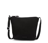 Vera Bradley Polyester Bucket Crossbody, Bolso Bandolera Mujeres, Negro Clásico, Einheitsgröße
