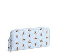 Vera Bradley Premium Cotton Continental Wallet, Billetera para Mujer, Rodillas de Abeja