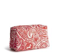 Vera Bradley Premium Cotton Large Cosmetic, Paisley Key