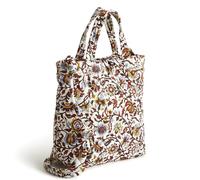 Vera Bradley Premium Cotton Mini Original Tote, Marrakesh Vines Cream