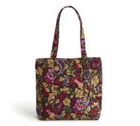 Vera Bradley Premium Cotton Small Original Tote, Midnight Garden Paisley