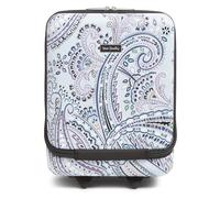 Vera Bradley Women's Hardside Underseat Rolling Suitcase Luggage, Soft Sky Paisley, One Size