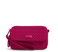 Vera Bradley Women's Iconic RFID All-In-One Crossbody Passion Pink One Size