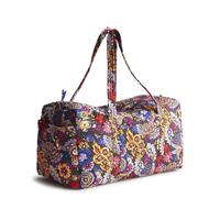 Vera Bradley Women's Large Original Duffel, Cotton Gabardine, Colorful Bouquet, One Size