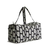 Vera Bradley Women's Large Original Duffel, Cotton Gabardine, Iconic Paisley Moonless Night, One Size