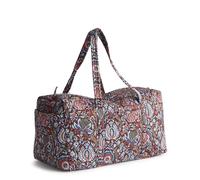 Vera Bradley Women's Large Original Duffel, Cotton Gabardine, Marrakesh Cinnamon, One Size