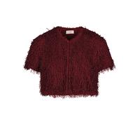 VERA MONT Chaqueta corta rojo oscuro | 36