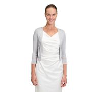 Vera Mont Vera Mont 0225/4818 Suéter cárdigan, Gris/Plateado, S para Mujer
