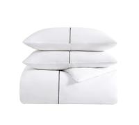 Vera Wang Juego de Funda nórdica, algodón, Blanco, tamaño King