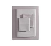 Vera Wang - Juego de sábanas tamaño King, Ropa de Cama de algodón Satinado de Lujo, 800 Hilos, decoración Suave y Lisa para el hogar (Ciruela, King)