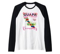Veracruz México Souvenir Mexicana Guapa Bonita Chingona Camiseta Manga Raglan