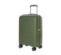 Verage Equipaje de mano de 22 pulgadas con ruedas giratorias aprobado por aerolíneas TSA Lock Rolling Ampliable Hard Shell Maletas, Verde, 48 cm, Equipaje de mano debajo del asiento con ruedas