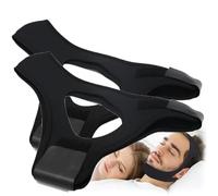 Veralabs Airflow Jaw Strap, Veralabs Air Flow Jaw Strap,Mentonera transpirable anti ronquidos Veralabs, Mentonera para dormir, Mentonera ajustable para hombres y mujeres (Gris)