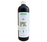 VERAN | Abono Floracion Liquido Mineral PK 9-10 | 1L | Fertilizante Cogollador Liquido Mineral Refuerza la Prefloración, el Cuajado y el Engorde de Frutos | Ideal para Hidroponía, Suelo y Coco