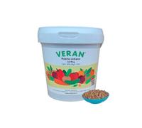 VERAN Cal Mag Abono Huerto Urbano CaO 40% MgO 10% 1Kg | No Atrae Insectos ni Libera Olores | Fertilizante Granulado Rico en Calcio y Magnesio Ideal para Balcones y Terrazas | Para Hortalizas y Frutas