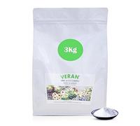 VERAN | Fertilizante Plantas de Flor, Jardin, Huerto y Acuario NPK 0-0-51 3Kg | Hidrosoluble | Fertilizante Plantas Acuario | Abono Rico en Potasio | Consigue Frutas más Grandes y Sabrosas