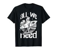 Verano - All We Need, Blanco/Negro Camiseta