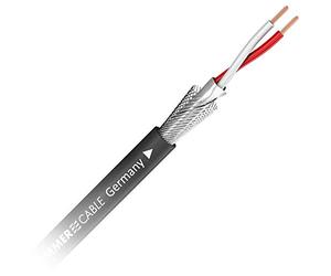 Verano Cable SC Goblin OFC 2 x 0,14 mm² apantallamiento de micrófono Patch Cable Metro, negro