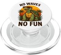 Verano de playa de tortugas sin olas PopSockets PopGrip para MagSafe