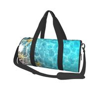 Verano Estrella De Mar Concha Playa Mar, Bolsa de Viaje de Gran Capacidad, Bolso Redondo, Bolsa de Viaje Deportiva, Bolsa de Mano, Bolsa de Fitness