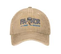 Verano FA-Thor como un Padre Solo Que más poderoso Gorra de Camionero bañada al Sol Adolescentes Unisex Moda Caza de Campamento Gorras de béisbol