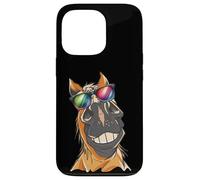 verano gafas de sol caballo caballos chica ingenioso divertido flequillo Carcasa para iPhone 13 Pro