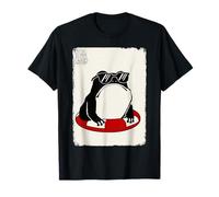 Verano Grumpy Frog Funny Kawaii Japonés Camiseta