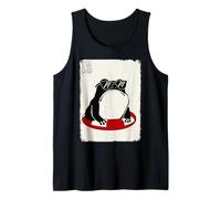 Verano Grumpy Frog Funny Kawaii Japonés Camiseta sin Mangas