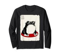 Verano Grumpy Frog Funny Kawaii Japonés Manga Larga