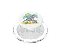Verano Halloween Esqueleto Playa Sol Verano Vibes PopSockets PopGrip para MagSafe
