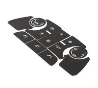 Verano - Juego de calcomanías de botón de control de CA diseñado para Buick Verano y HVAC Panel Interface Kit de superposición de PVC (pago automático)