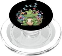 Verano Naturaleza Flores Niños Niñas Niños Dragón Lagarto Bebé PopSockets PopGrip para MagSafe