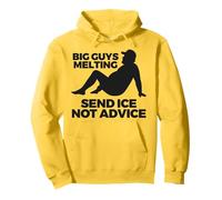 Verano Papá Humor Chicos Grandes Derritiendo Enviar Hielo No Consejos Sudadera con Capucha