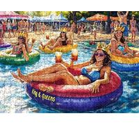 Verano paraíso Puzzle 5000 Piezas Adultos, Rompecabezas con Letras en la Parte Posterior - Piezas Que Encajan Perfectamente, Reto de Concentración, Regalo para Mujer y Decor, 156.5 x 105.5 cm w0-215
