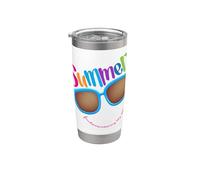 Verano recordando mi por qué es divertido Vaso térmico de acero inoxidable de doble pared