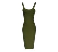 Verano Sling Halte Vendaje Vestido Sexy Eelegant Mujer Club Nocturno Celebridad Fiesta de cumpleaños Ajustado(XL)