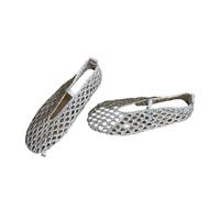 Verano Transpirable Tejido Malla Mary Jane Flats Mujeres Ahueca hacia Fuera los Zapatos de Ballet Suave Punta Redonda Slip-on Casual Flat