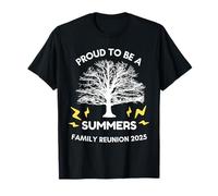 Veranos 2025 Fiesta de reunión Familiar Ancestro Árbol a Juego Camiseta