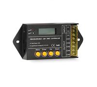 VERAWE TC420- Mini Controlador de Programa de Temporizador para de Luz LED de 5 Canales, Salida Total 20A MAX.