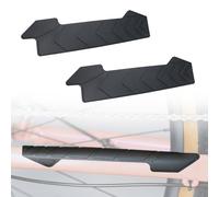 Verazquy Paquete de 2 protectores de cadena para bicicletas, ajuste universal, protector de cadena autoadhesivo, cinta de protección de marco duradera contra arañazos.