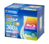 Verbatim 20 Bluray Discs Dual Layer BD-R DL 50GB 6X Speed Inkjet Printable Bluray, [Importado de Reino Unido]