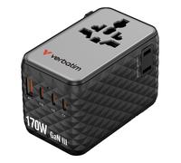 Verbatim 30190 Cargador Universal Para Móviles Negro Carga Rápida CA USB 2.0